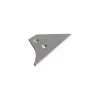 Homewell Equerre De Fixation-Paire d'embouts alu pour Porte Tablette B08R3P1KDS (Laqué Blanc RAL 9003)