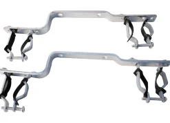 Somatherm for you Nourrice Plomberie-Paire de support réglable pour collecteurs/ nourrices sanitaires - entr'axe 153mm - Ø 20/27 à 26/34 mm