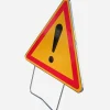 Nadia Signalisation Panneau de signalisation AK14 temporaire - Attention