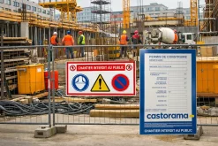 Jean Chapuis Ets Panneau De Signalisation-Panneau de signalisation pour chantier - Permis de construire Castorama