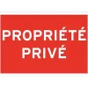 Chapuis Panneau de signalisation "Propriété privée"