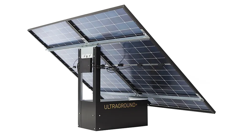 Ultrawatt Panneau solaire bifacial plug&play 850W l. 172.5 x L. 238 cm