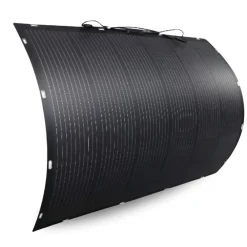 Kodak Panneau Solaire Plug And Play-Panneau Solaire Flexible 200W - Étanche IP68 - Léger et Durable - Adaptable aux Surfaces Courbes - Installation Facile