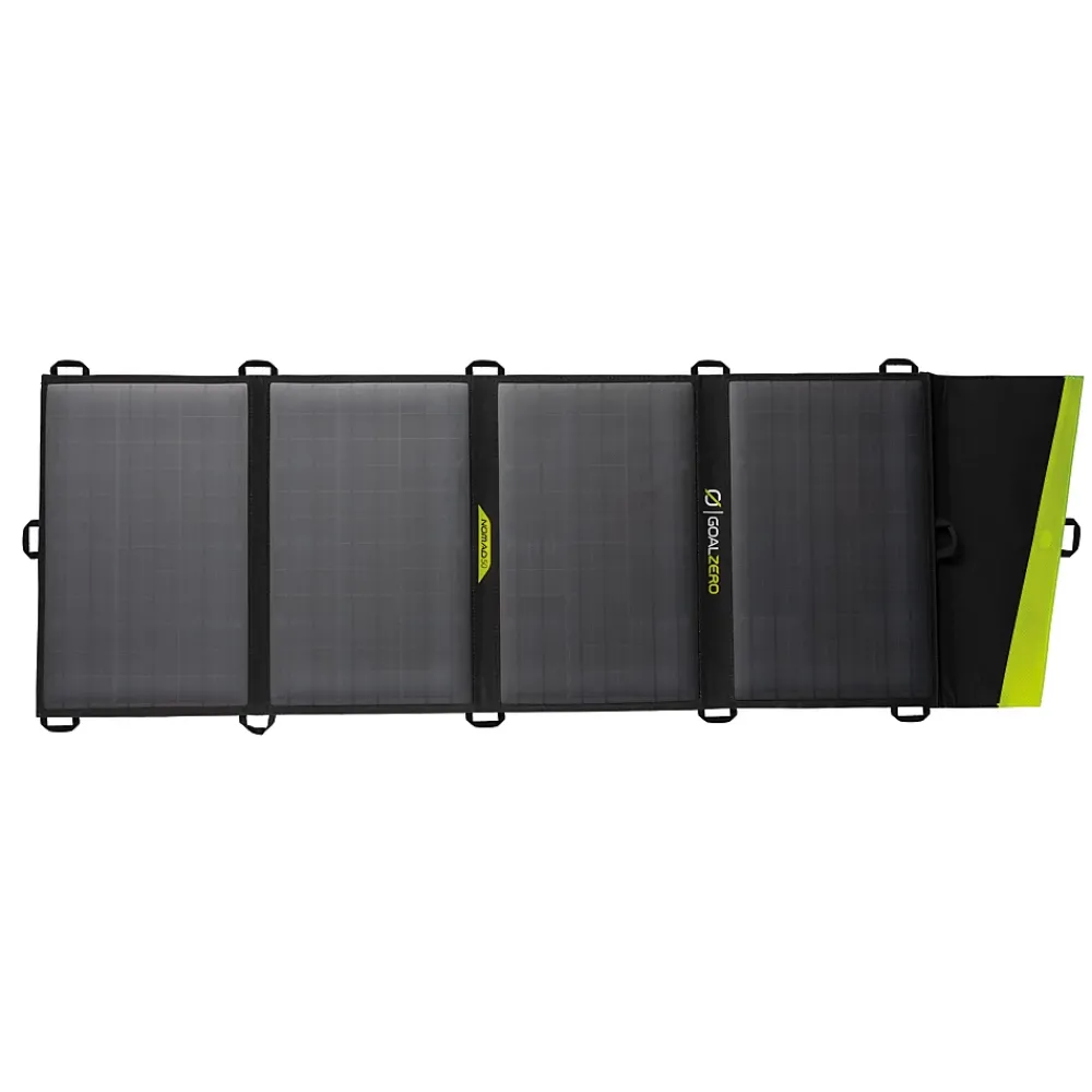 Panneau Solaire Portable|Panneau Solaire À Faire Poser-Panneau solaire GoalZero Nomad 50 4 panneaux