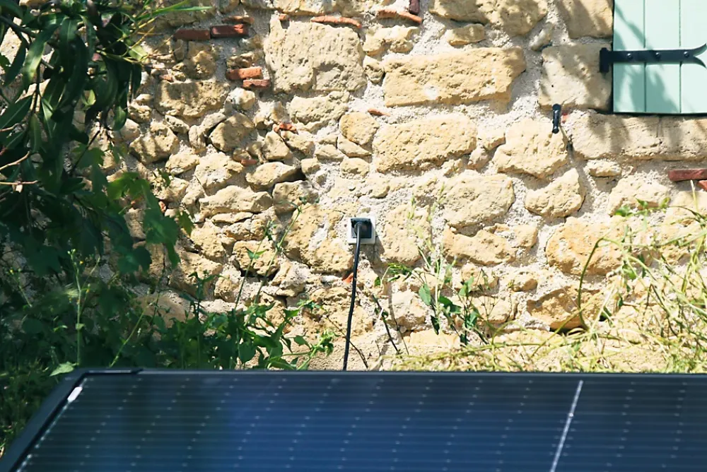 Panneau Solaire Plug And Play-Panneau solaire plug&play Supersola 370W l. 112 x L. 182 cm