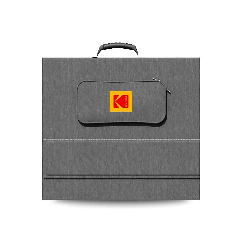 Kodak Panneau Solaire Portable 400W - Rendement 23% - Étanche IP65 - Léger et Pliable - Pieds Réglables - Connexions Multiples