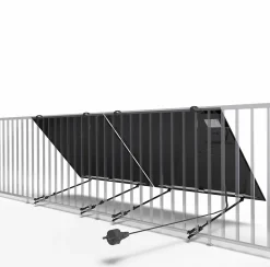 Sunflower Solar Panneau solaire pour balcon Plug and Play 440W, 2 panneaux solaires dernière génération
