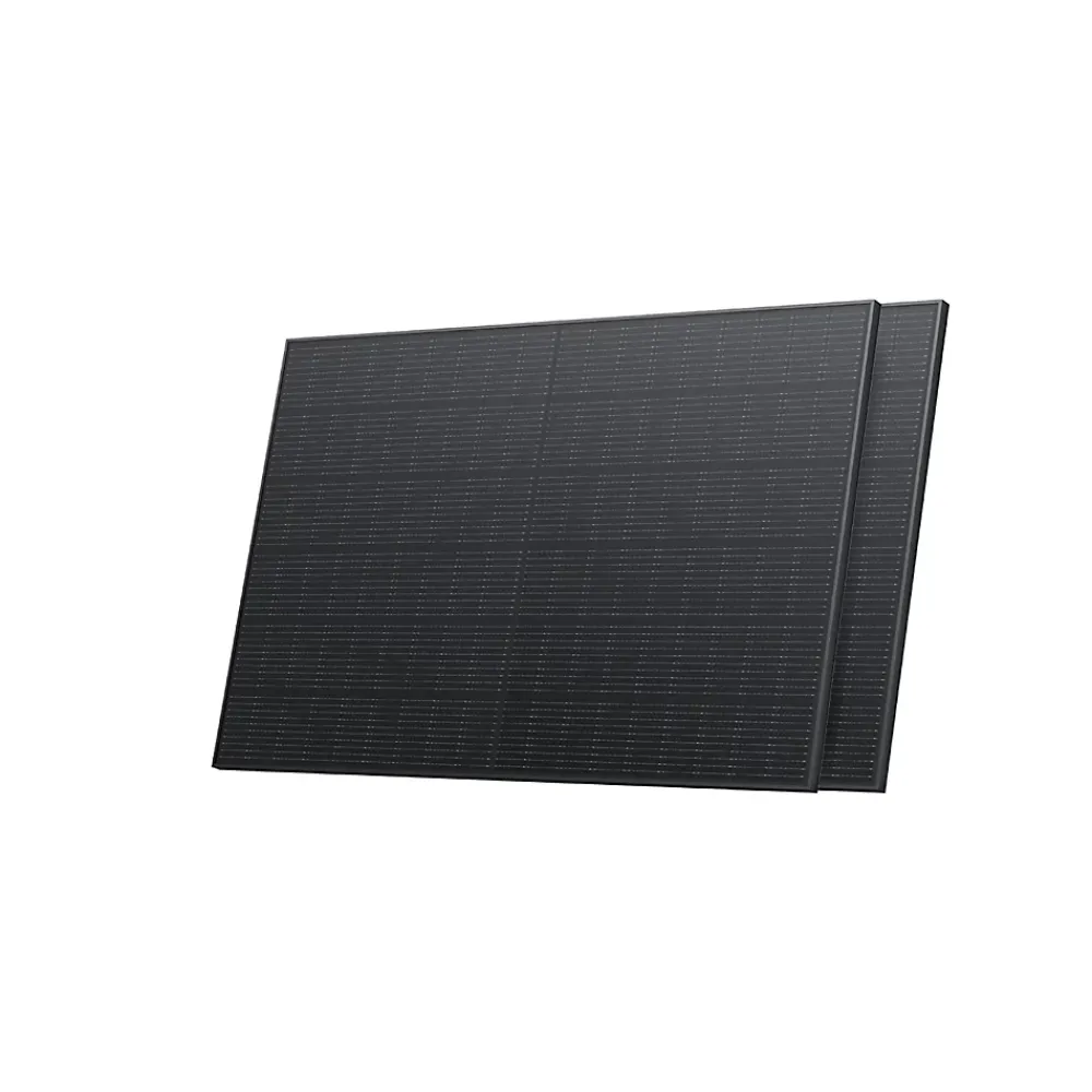 EcoFlow Panneau Solaire Plug And Play-Panneau solaire rigide 400w 172.2×113.4×3.5 cm - 2 pièces