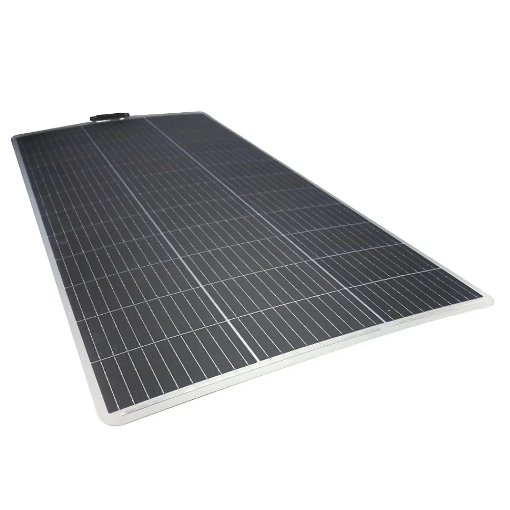 Eza Panneau Solaire Plug And Play-Panneau Solaire 180W SEMI-FLEX Technologie PERC Camping-car