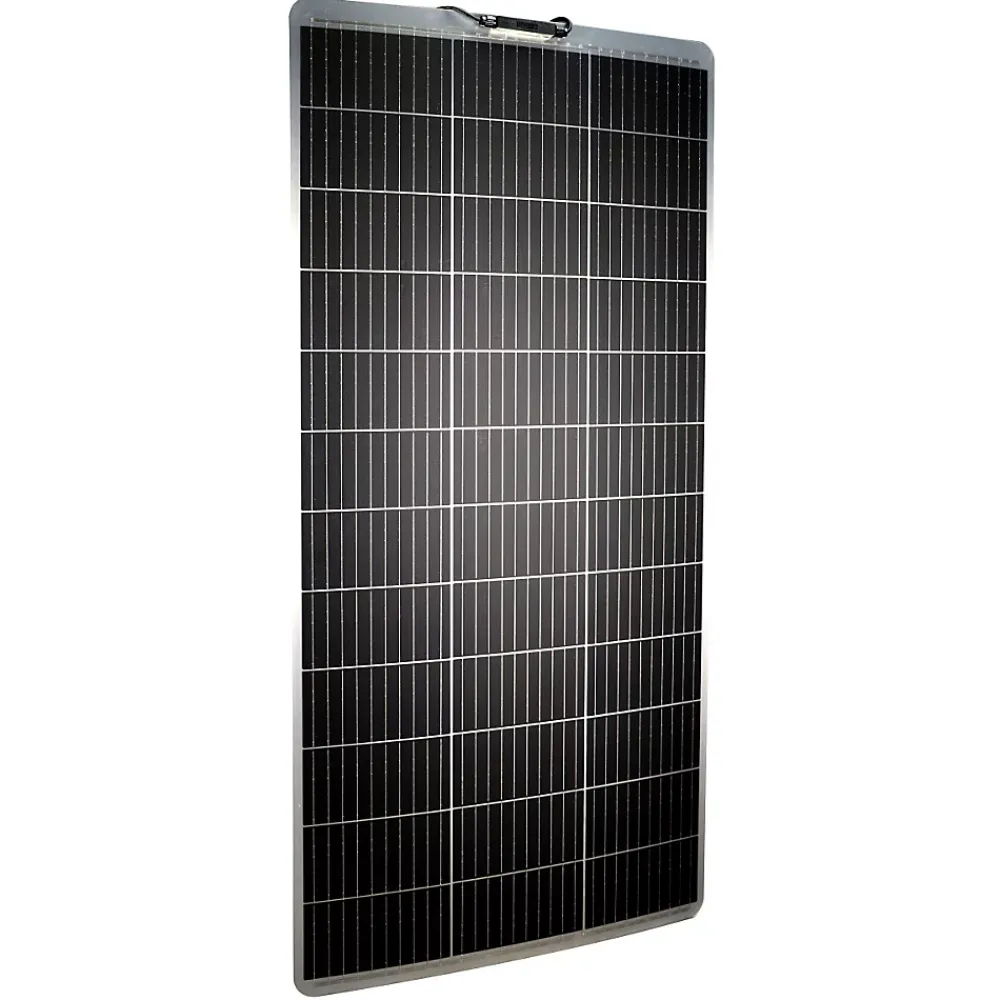 Eza Panneau Solaire Plug And Play-Panneau Solaire 180W SEMI-FLEX Technologie PERC Camping-car