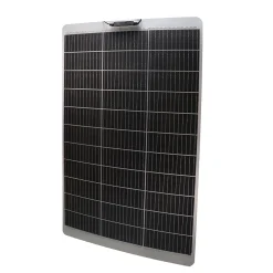 Eza Panneau Solaire Plug And Play-Panneau Solaire 100W SEMI-FLEX Technologie PERC Camping-car