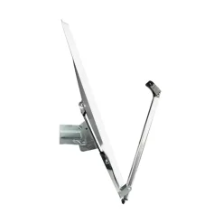 Hdsat Antenne, Parabole Et Fixation-Parabole satellite Acier Blanche 65cm Click-Clack PREMONTEE support Pliable Repliable