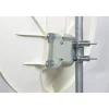 Hdsat Antenne, Parabole Et Fixation-Parabole satellite fibre composite Blanche 85cm + BRIDES INOX Anti Corrosion