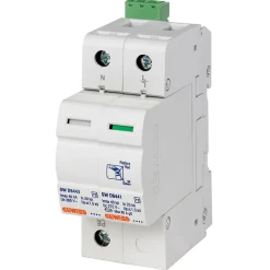 Gewiss Parafoudre-Parafoudre monophasé + neutre 40 kA avec contact aux. de fin de vie - Type 2 - 2 modules - - GWD6418