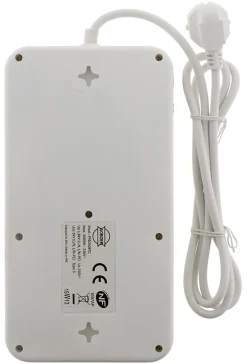 Zenitech Parafoudre 8 prises + interrupteur