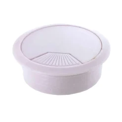 Diall Moulure, Goulotte Et Plinthe|Range-Fil Et Cache-Fil-Passe câble plastique blanc Ø60 mm