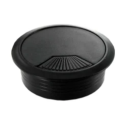 Diall Moulure, Goulotte Et Plinthe|Range-Fil Et Cache-Fil-Passe câble plastique noir Ø60 mm