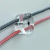 Lnd Tournevis D'Électricien-Passe Câble Isolateur en PVC pour 2 Câbles électriques textile Sécurité et style moderne