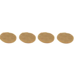 Diall Patin, Feutre Et Embout-Patin anti-dérapant en caoutchouc 35 mm x 4, beige
