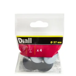 Diall Patin à clouer 37 mm x 4, noir + bleu/gris