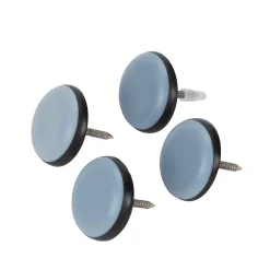 Diall Patin à clouer 37 mm x 4, noir + bleu/gris