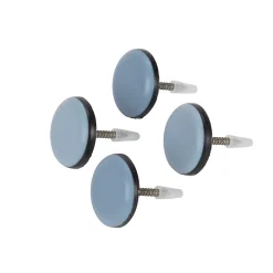Diall Patin à clouer 22 mm x 4, noir + bleu/gris