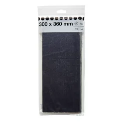 Diall Patin en feutre auto-adhésifs 300 x 360 mm x 1, marron
