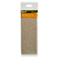 Diall Patin, Feutre Et Embout-Patin en feutre auto-adhésifs 17 mm x 20, beige
