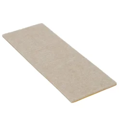 Diall Patin en feutre auto-adhésifs 215 x 80 mm x 1, beige