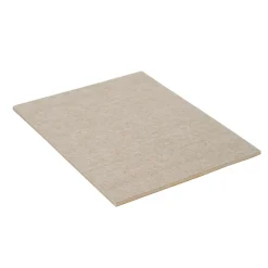 Diall Patin, Feutre Et Embout-Patin en feutre auto-adhésifs 215 x 170 mm x 1, beige