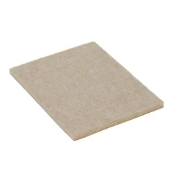 Diall Patin en feutre auto-adhésifs 80 x 100 mm x 1, beige