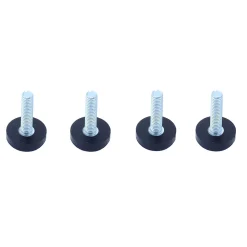 Diall Patins à visser PTFE ø 20 mm, 4 pièces