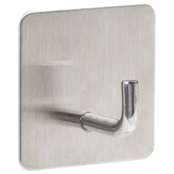 5Five 4 patères adhésives Stiky 4,5x2,7cm - Noir-