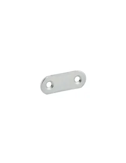 Thirard Patte d'assemblage, 40x15mm, bouts ronds, acier zingué -