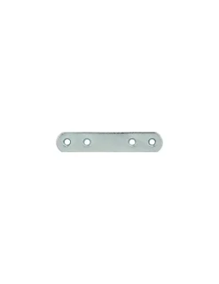 Thirard Patte De Fixation-Patte d'assemblage, 80x15mm, bouts ronds, acier zingué -