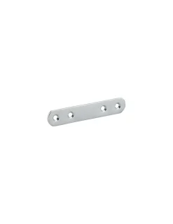 Thirard Patte d'assemblage, 80x15mm, bouts ronds, acier zingué -