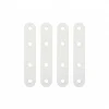 Diall Patte De Fixation-4 Pattes d'assemblage Acier Blanc L.80 x H.15 x EP.2mm