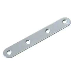 Diall 4 Pattes d'assemblage Acier Zingué L 60 x l.15 x E.2mm