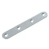 Diall Patte De Fixation-4 Pattes d'assemblage Acier zingué L.120xH.15xEP.2 mm