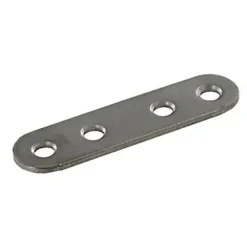 Diall Patte De Fixation-4 Pattes d'assemblage Inox L.60 x H.15 x EP.2mm