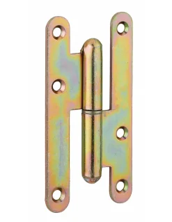 Thirard Paumelle de Paris porte d'entrée / d'intérieur, 110x55mm, acier, droite -