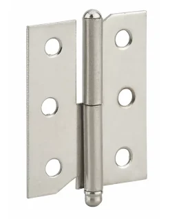 Thirard Paumelle de porte de meuble / porte légère, 50x40mm, acier, gauche -