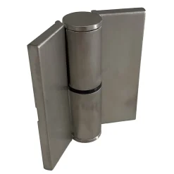 Homewell Paumelle à droite en acier inoxydable avec cache vis pour cabines sanitaires