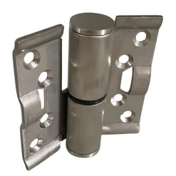 Homewell Paumelle à droite en acier inoxydable avec cache vis pour cabines sanitaires