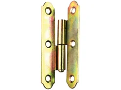 QCL Paumelle espagnole droite bichromatée 70 x 40 mm