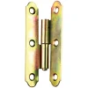QCL Accessoire Pour Volet, Fenêtre Et Portail-Paumelle espagnole gauche bichromatée 100 x 50 mm