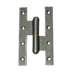 Faure Et Fils Paumelle De Porte, Meuble Et Fenêtre-Paumelle FF GE bouts carrés noeuds ronds - FAURE Argent 140 x 80 mm Gauche