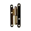 QCL Paumelle gauche bichromatée pour bâtiment 110 x 60 mm