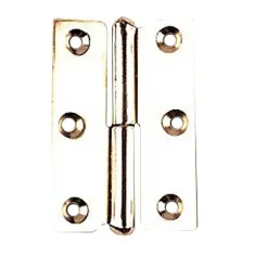QCL Paumelle nickelée 50 x 30 mm droite vendue par 2