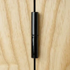 Diall Paumelle De Porte, Meuble Et Fenêtre-2 paumelles universelles 50 Epoxy Noir